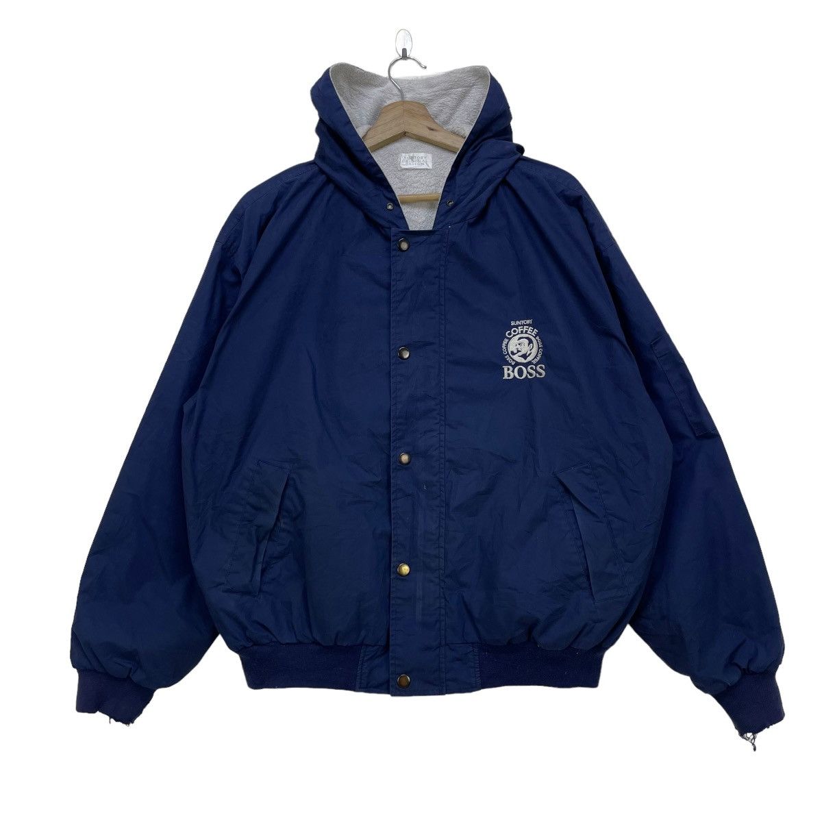 💥Vintage Suntory Coffee Boss Hoody Jacket