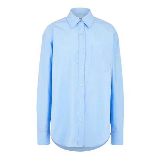 Alexander Wang o1g2r1mq0824 Boyf Shirts in Light Blue Size XS / US 0-2 / IT 36-38 - 1 Thumbnail