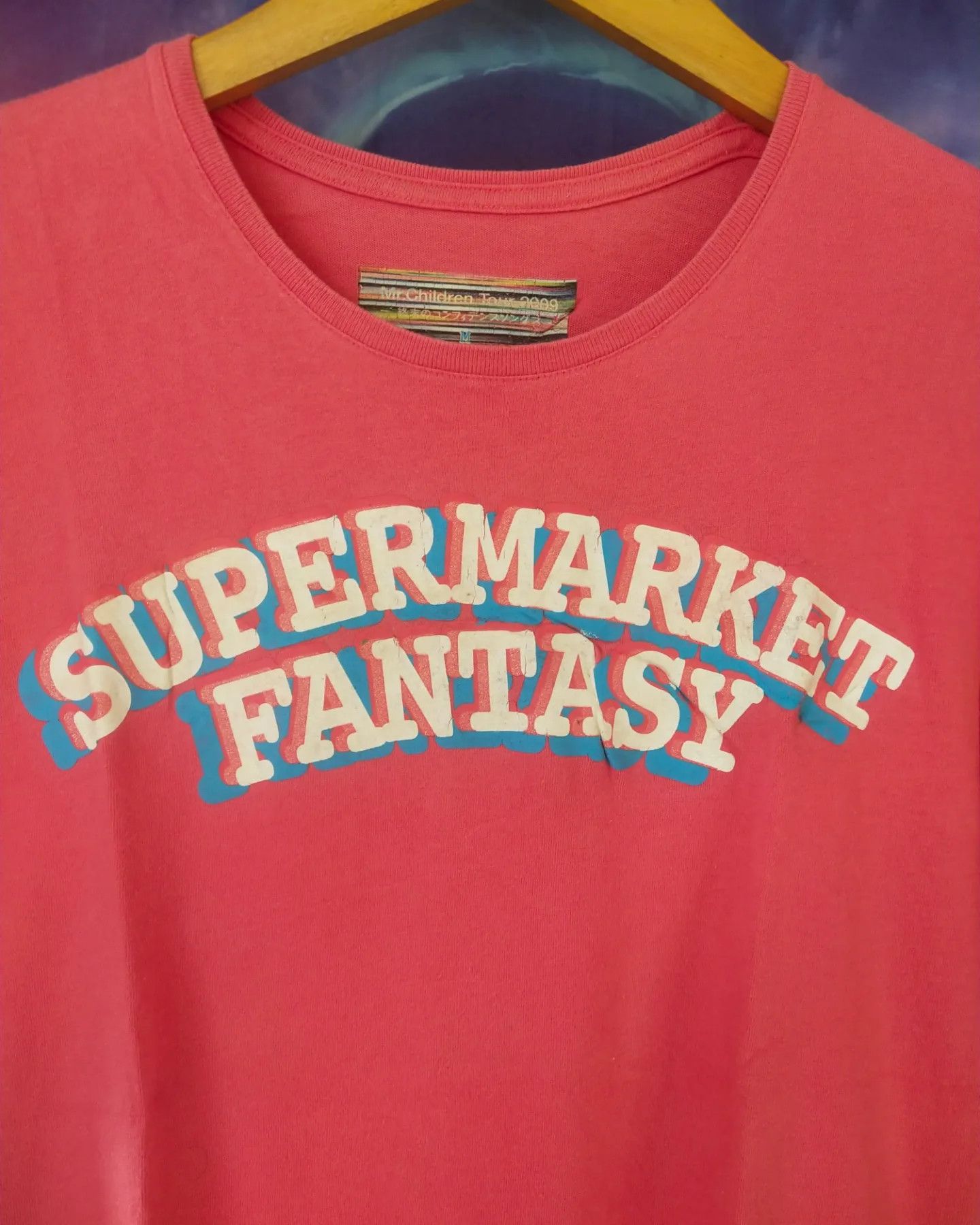 Band Tees Mr. Children Supermarket Fantasy Tour Pink Band Tee Size US M / EU 48-50 / 2 - 2 Thumbnail