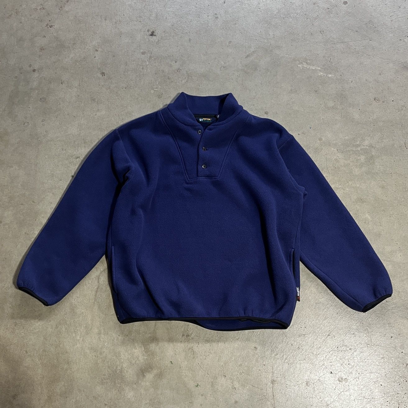 Ebtek 1/4 Polartec Fleece Pullover Jacket vtg usa