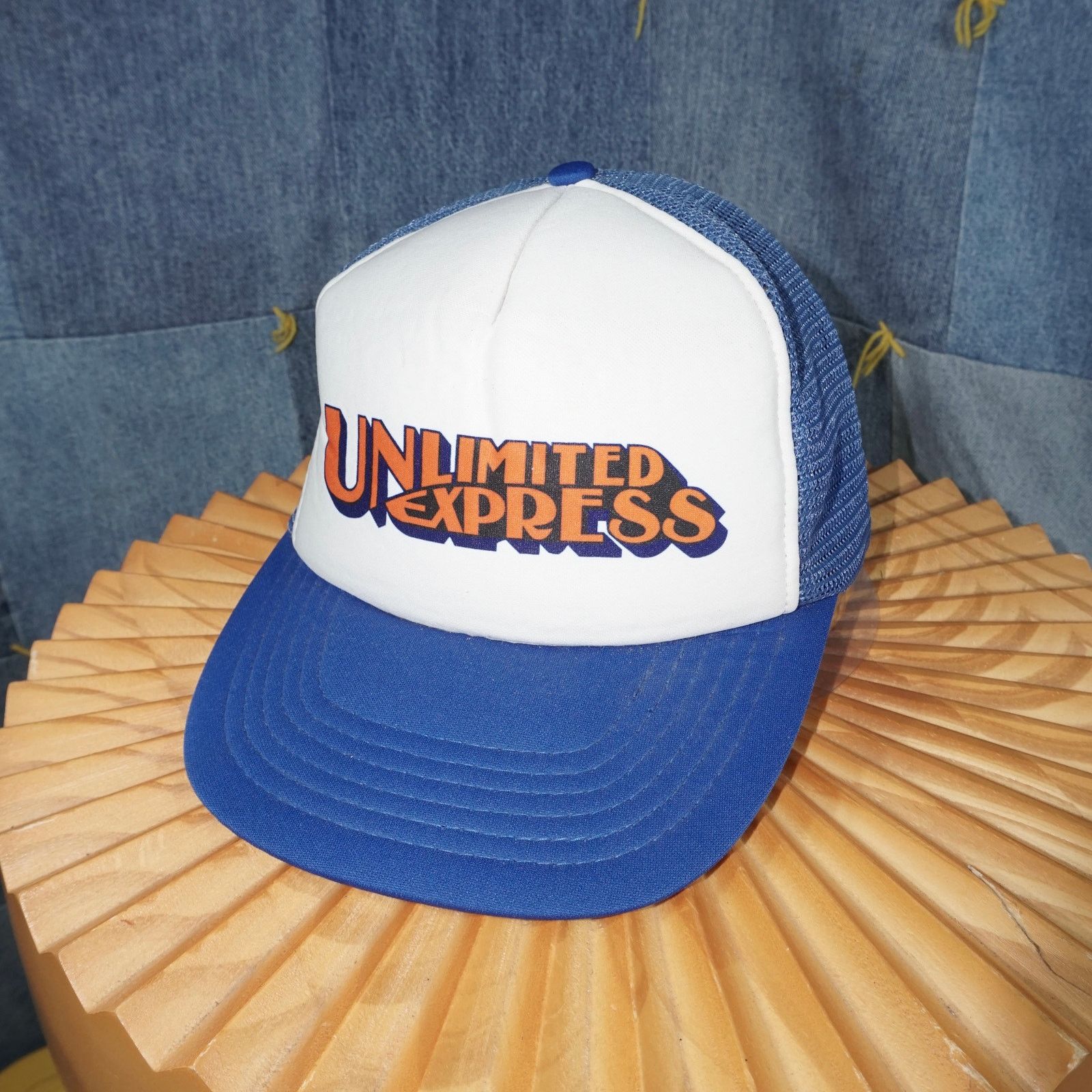 Vintage Medium - Vintage unlimited express essential 90s trucker hat Size ONE SIZE - 2 Thumbnail