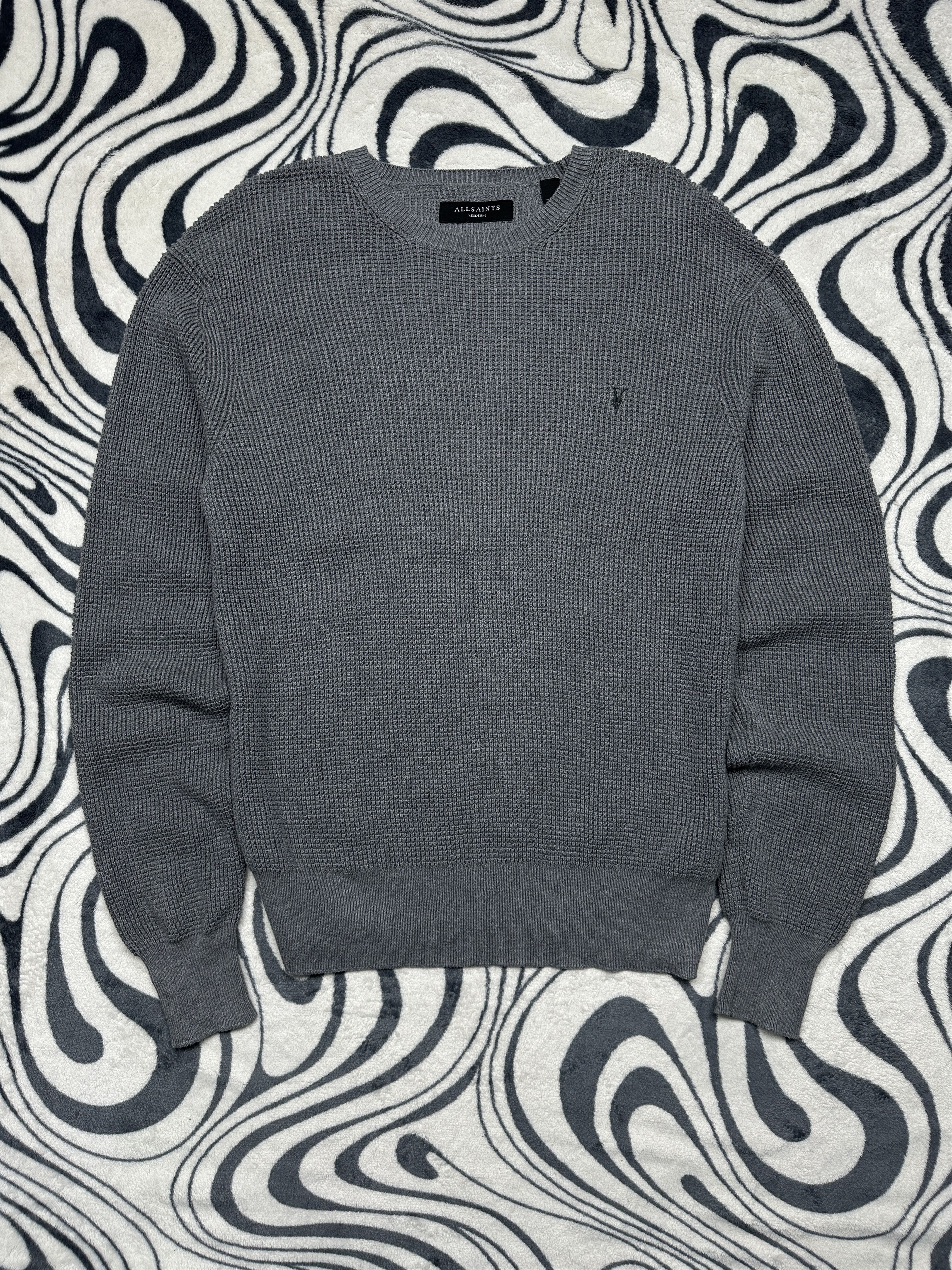 Allsaints Allsaints Mens Rias Crew Neck Sweater Size US M / EU 48-50 / 2 - 1 Thumbnail