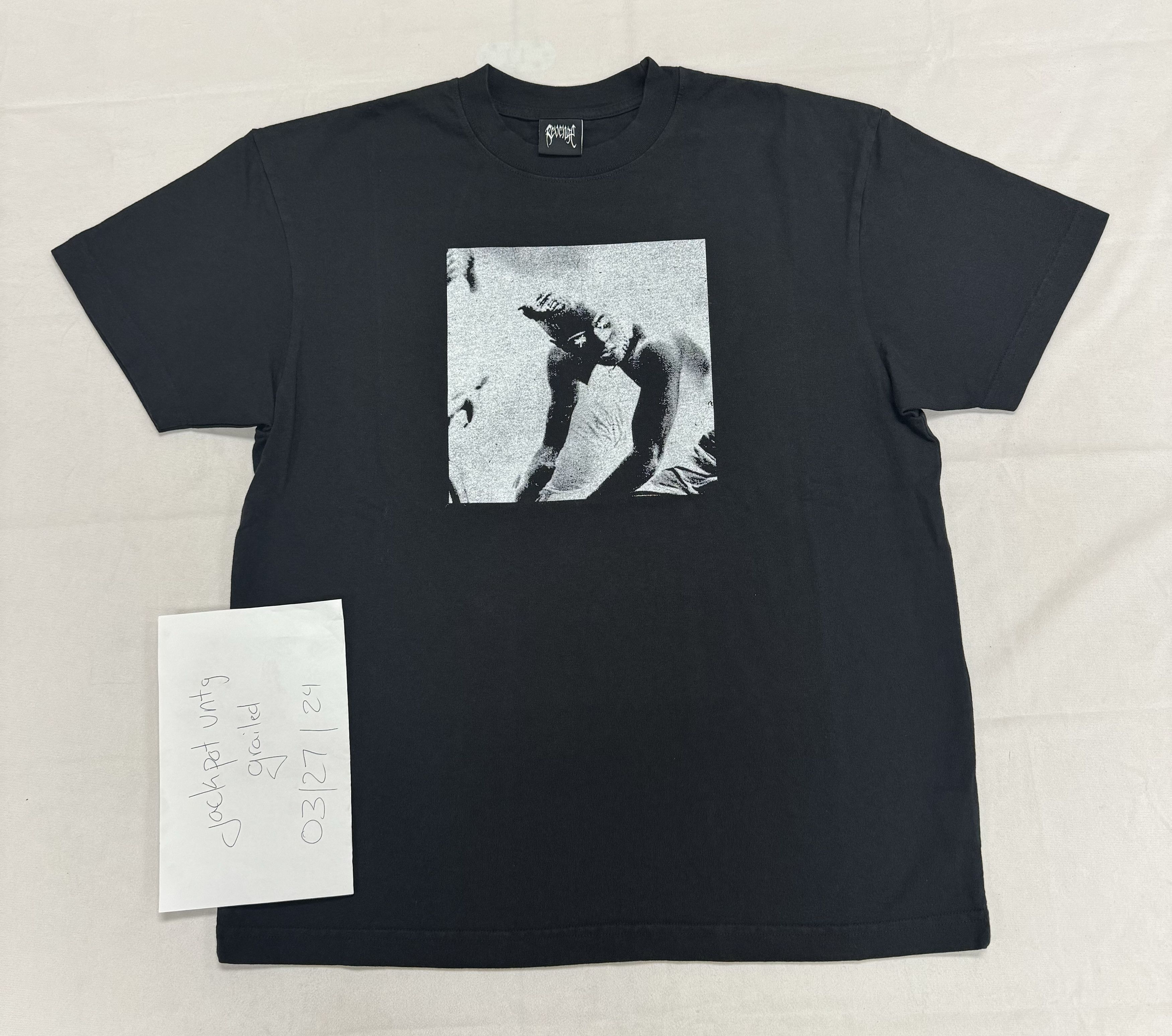 Image of Revenge X Xxx Tentacion Demon Boy Tee Size XL in Black, Men's