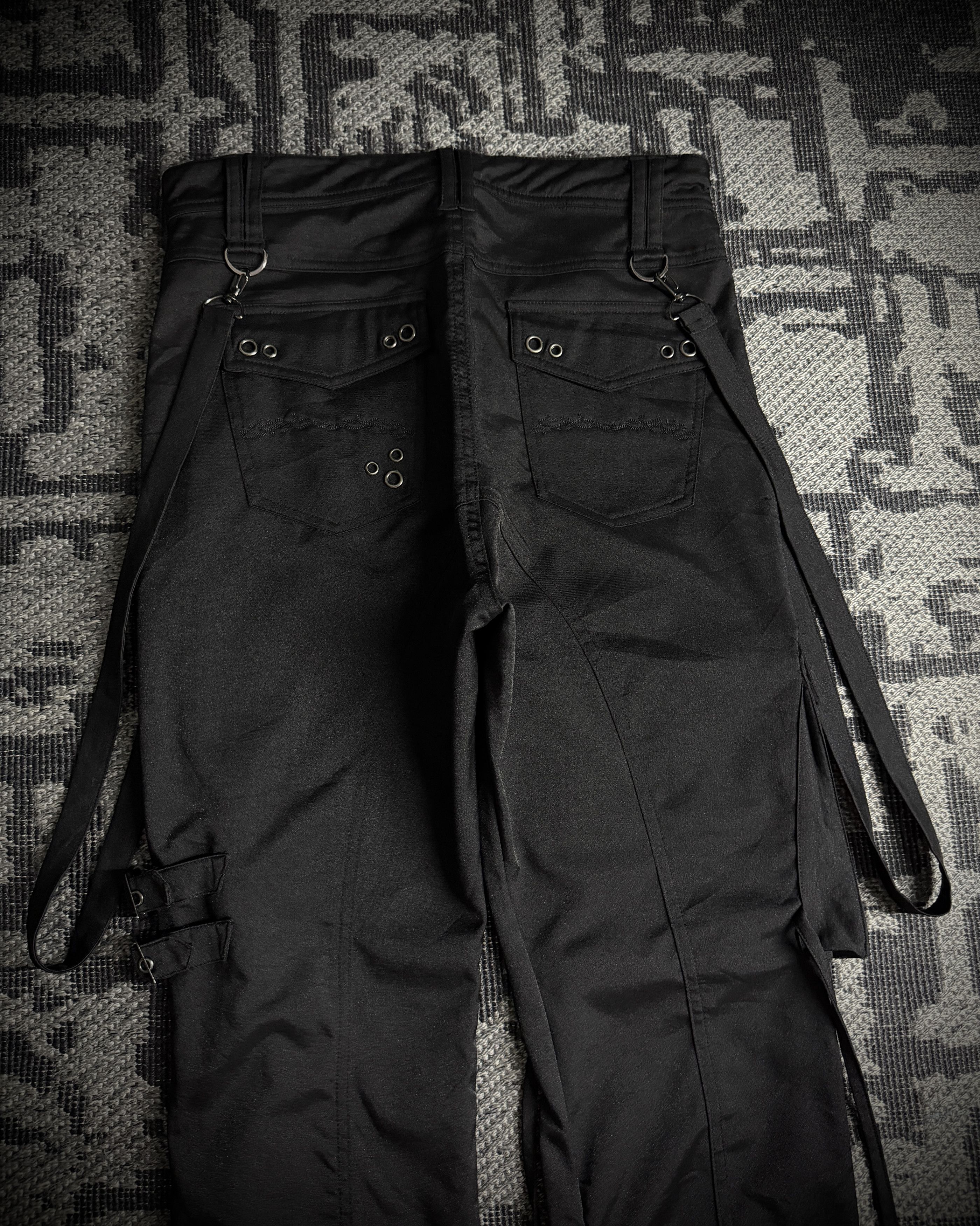 Japanese Brand MIDAS Tactical Multi-Zip Cargo Pants Size US 32 / EU 48 - 12 Thumbnail