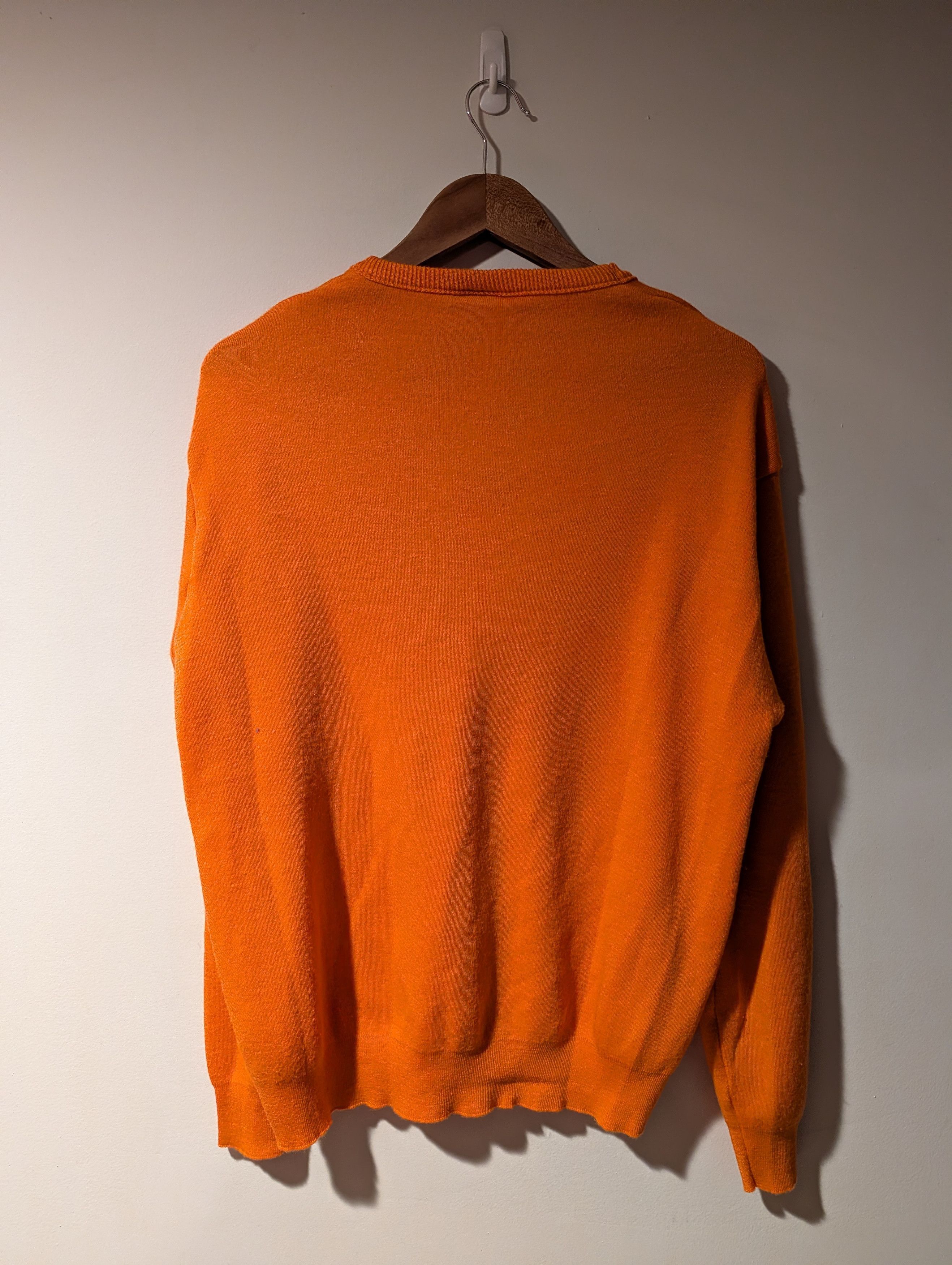 NFL Vtg Miami Dolphins NFL Football V Neck Sweater Garan 80s Size US L / EU 52-54 / 3 - 4 Thumbnail