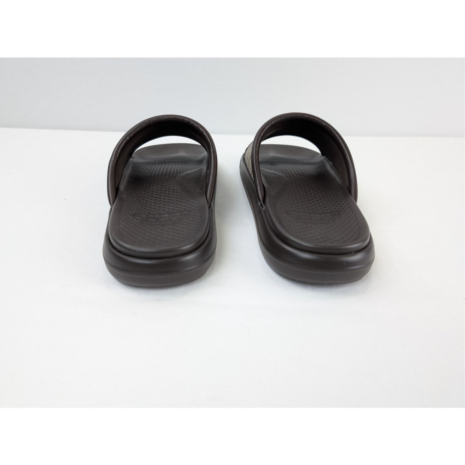 Gucci o1rshd1 Supreme Nappa Samoa Sandal Plastic R.S Slipper Beige Size US 8.5 / EU 41-42 - 10 Thumbnail
