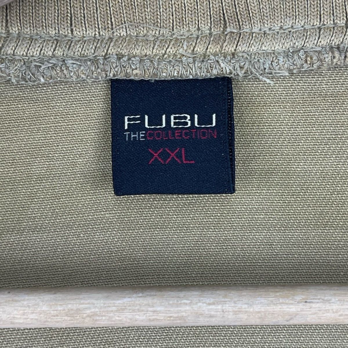 Fubu × Vintage Vintage Fubu Beige Full Zip Workwear Jacket Size US XXL / EU 58 / 5 - 8 Thumbnail