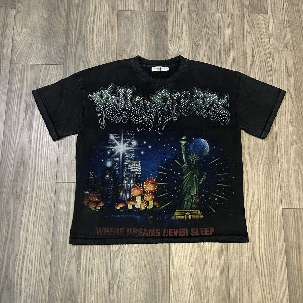 Vale Vale Forever Skyline Bling Tee (Black) Size US L / EU 52-54 / 3 - 1 Thumbnail