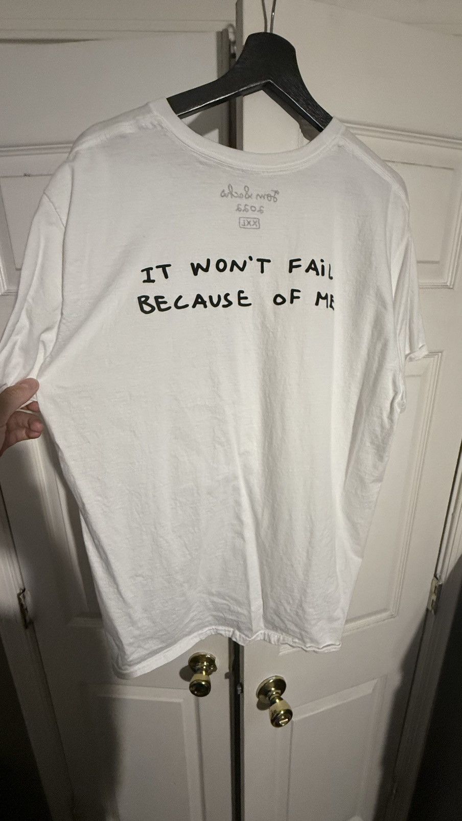 Tom Sachs Tom Sachs 2022 - Won’t Fail Tee Size US XXL / EU 58 / 5 - 2 Thumbnail