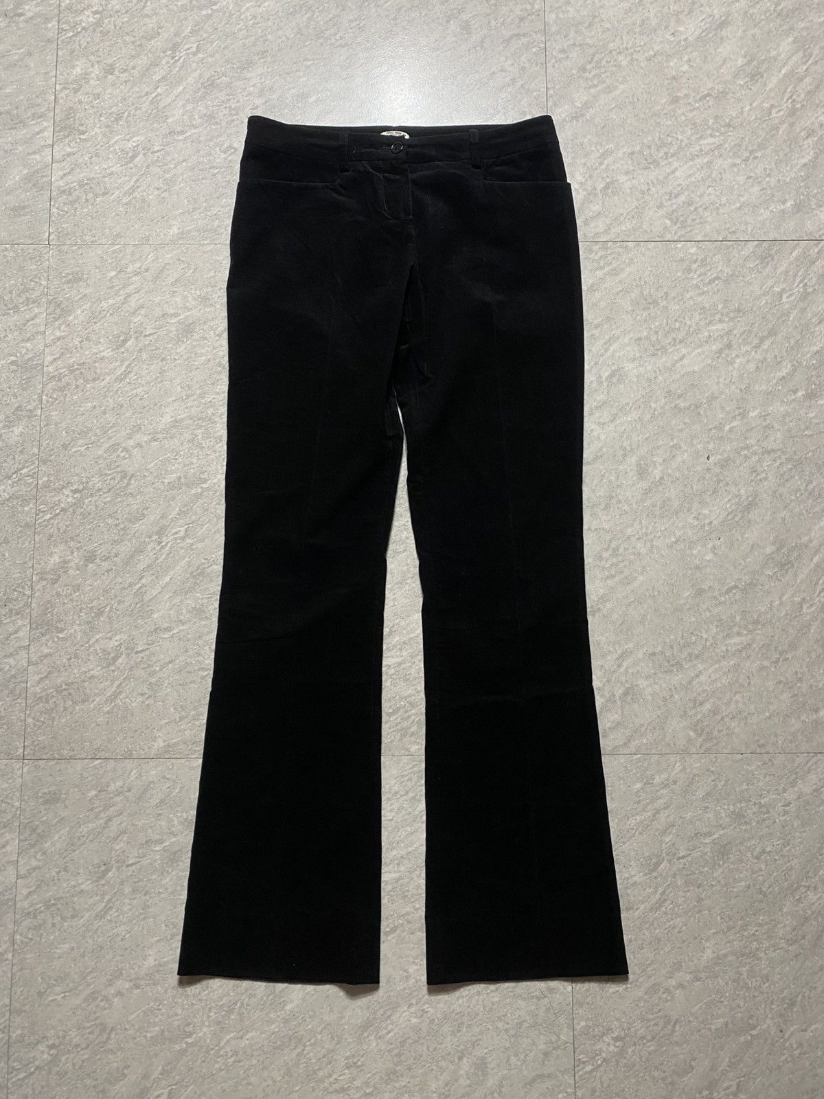 Miu Miu VINTAGE MIU MIU CORDUROY BOOTCUT PANTS Size 28" / US 6 / IT 42 - 1 Thumbnail