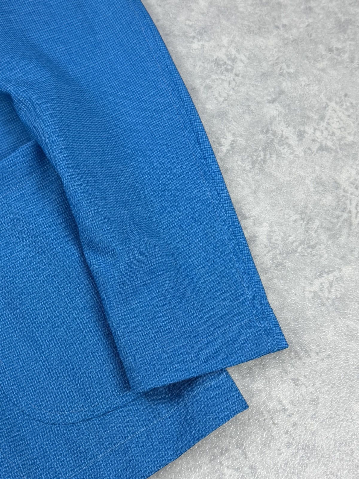 Other Angelo Nardelli Blue Wool Blend Sport Coat Blazer Size 50 Size 40R - 4 Thumbnail