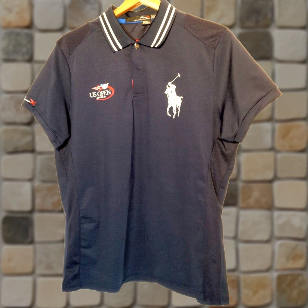 RLX Ralph Lauren Ralph Lauren RLX Polo Shirt Women XL US Open 2013 Tennis Blue Performance Size XL / US 12-14 / IT 48-50 - 1 Thumbnail