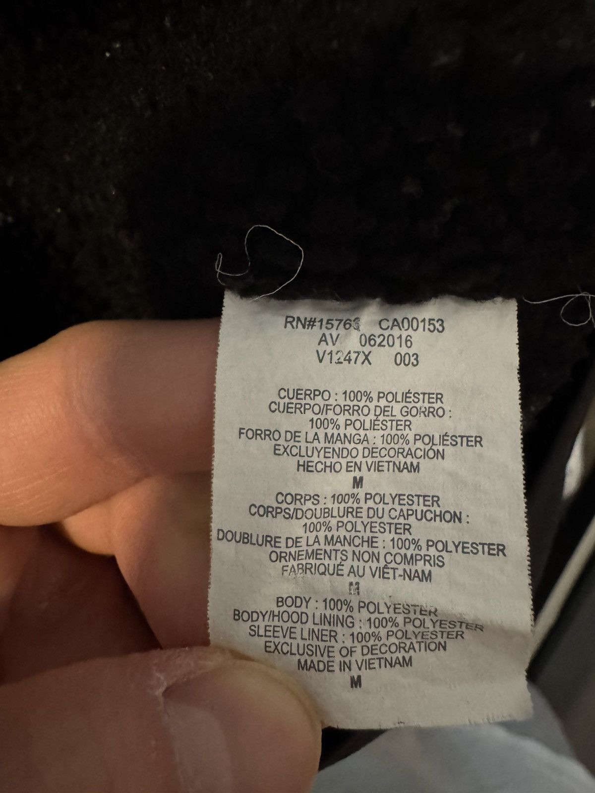Champion × Supreme 16 FW Supreme x Champion Stadium Parka Black Size M Used Size US M / EU 48-50 / 2 - 6 Thumbnail