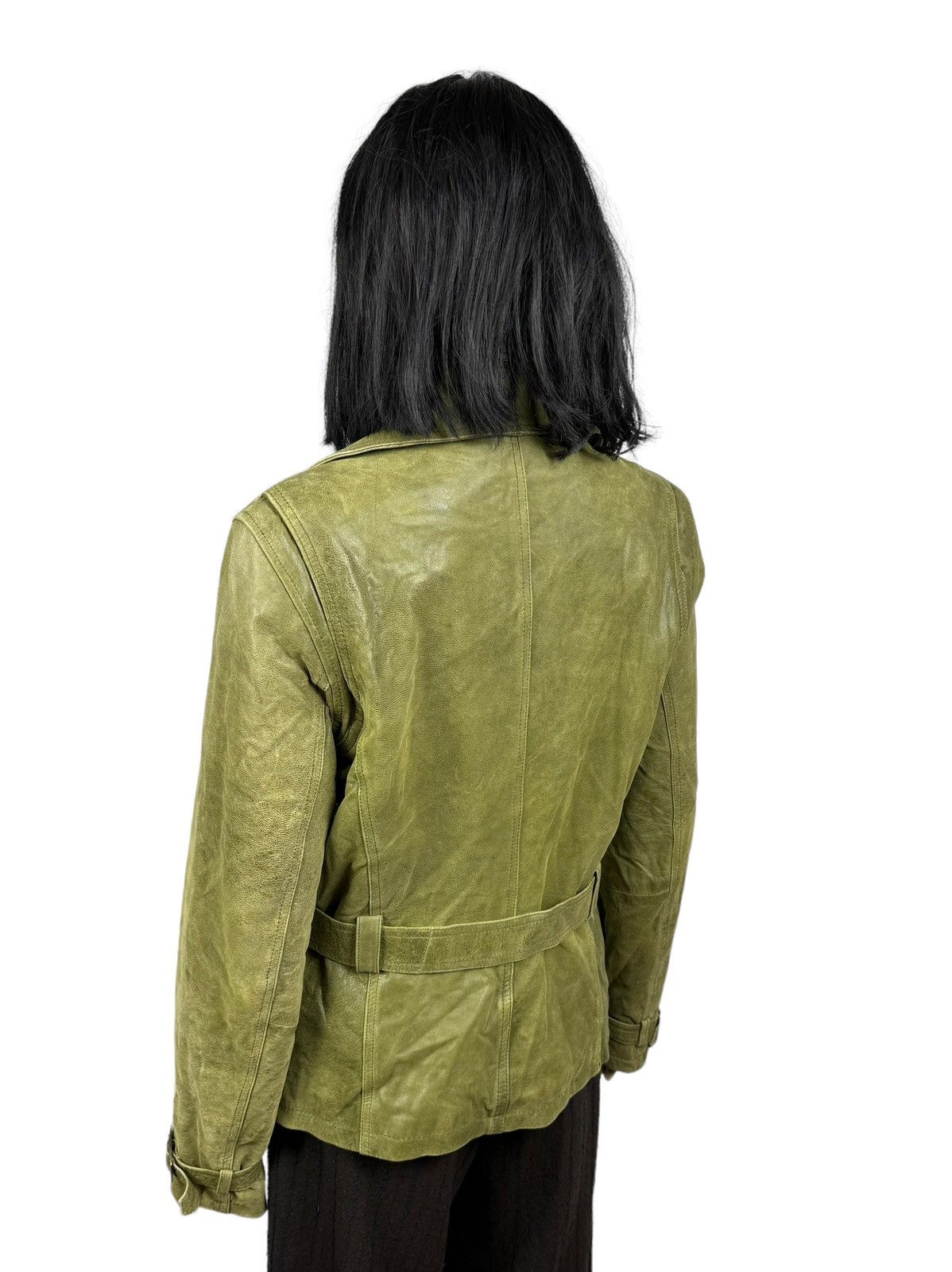 ARMA Arma Women Genuine Leather Trench Coat Belted size IT44 Size M / US 6-8 / IT 42-44 - 9 Thumbnail