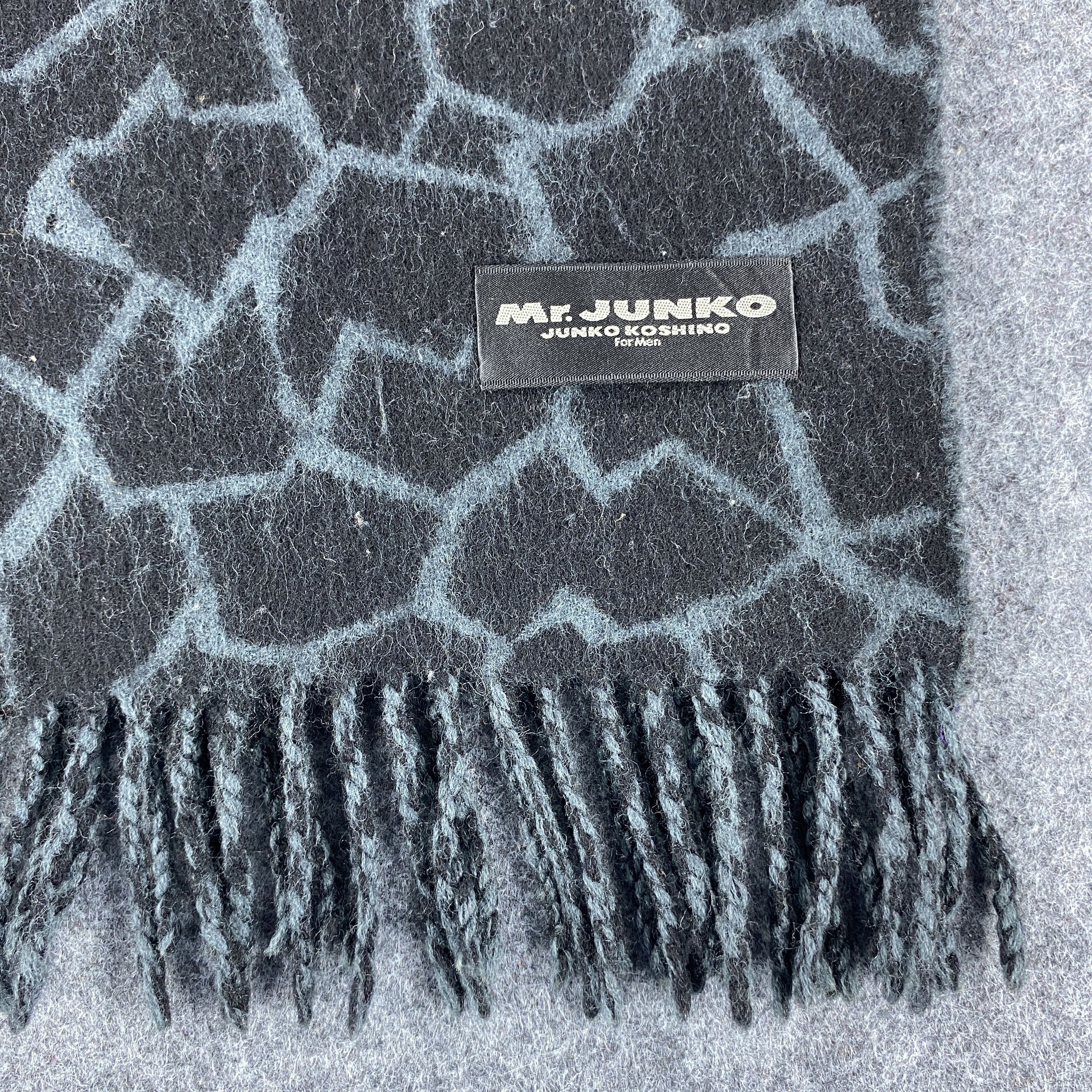 Mr. Junko × Vintage Mr. Junko Scarf # Muffler # Neckwear # D440 Size ONE SIZE - 2 Thumbnail