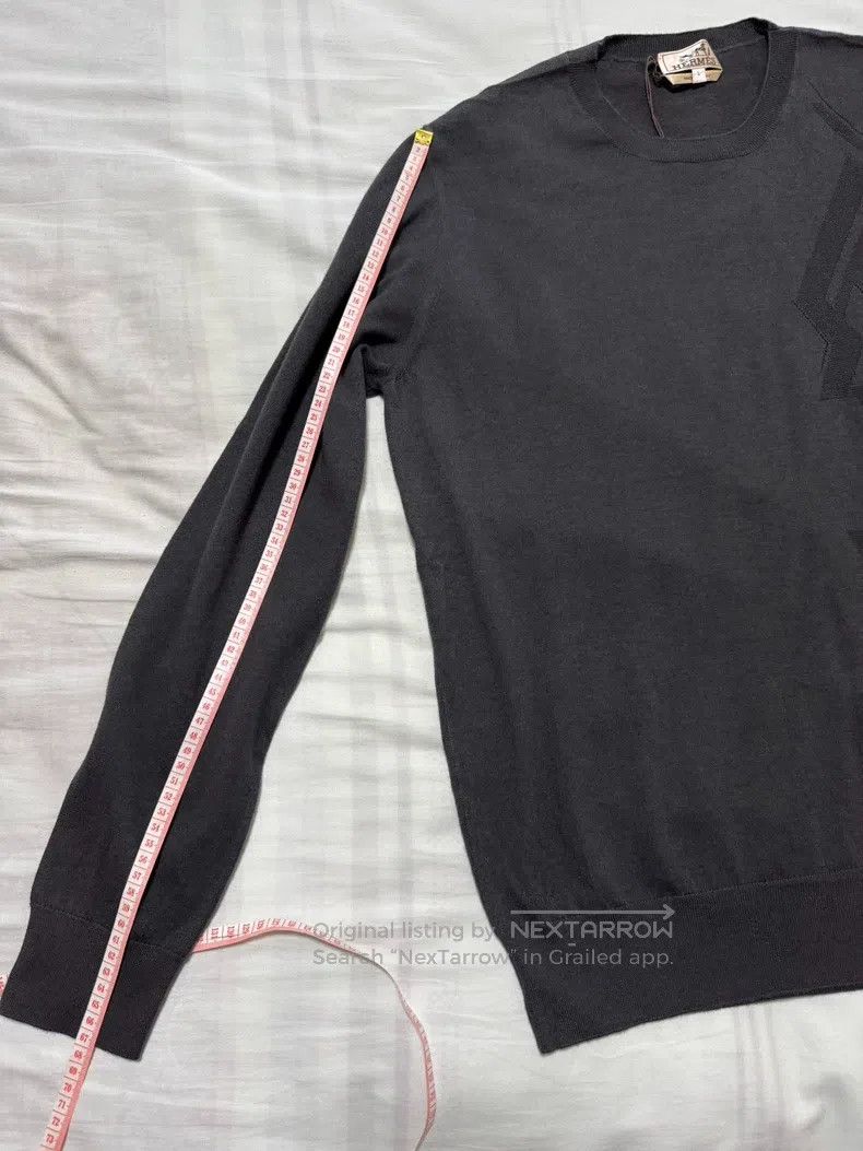 Hermes Hermes Cashmere sweater, 60% cashmere +40% cotton Size US L / EU 52-54 / 3 - 6 Thumbnail