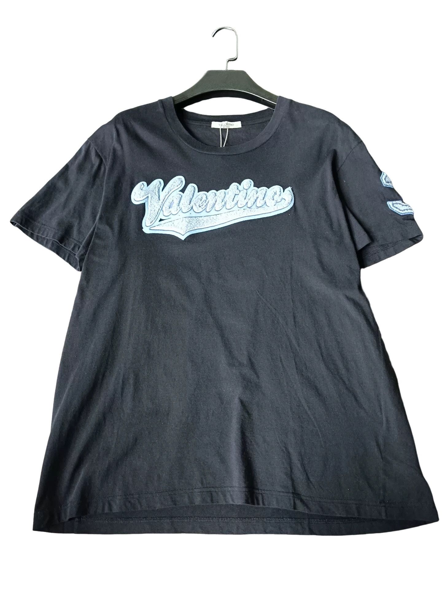 Valentino Valentino Logo Appliqué Short Sleeve T-Shirt Size M Size US M / EU 48-50 / 2 - 1 Thumbnail