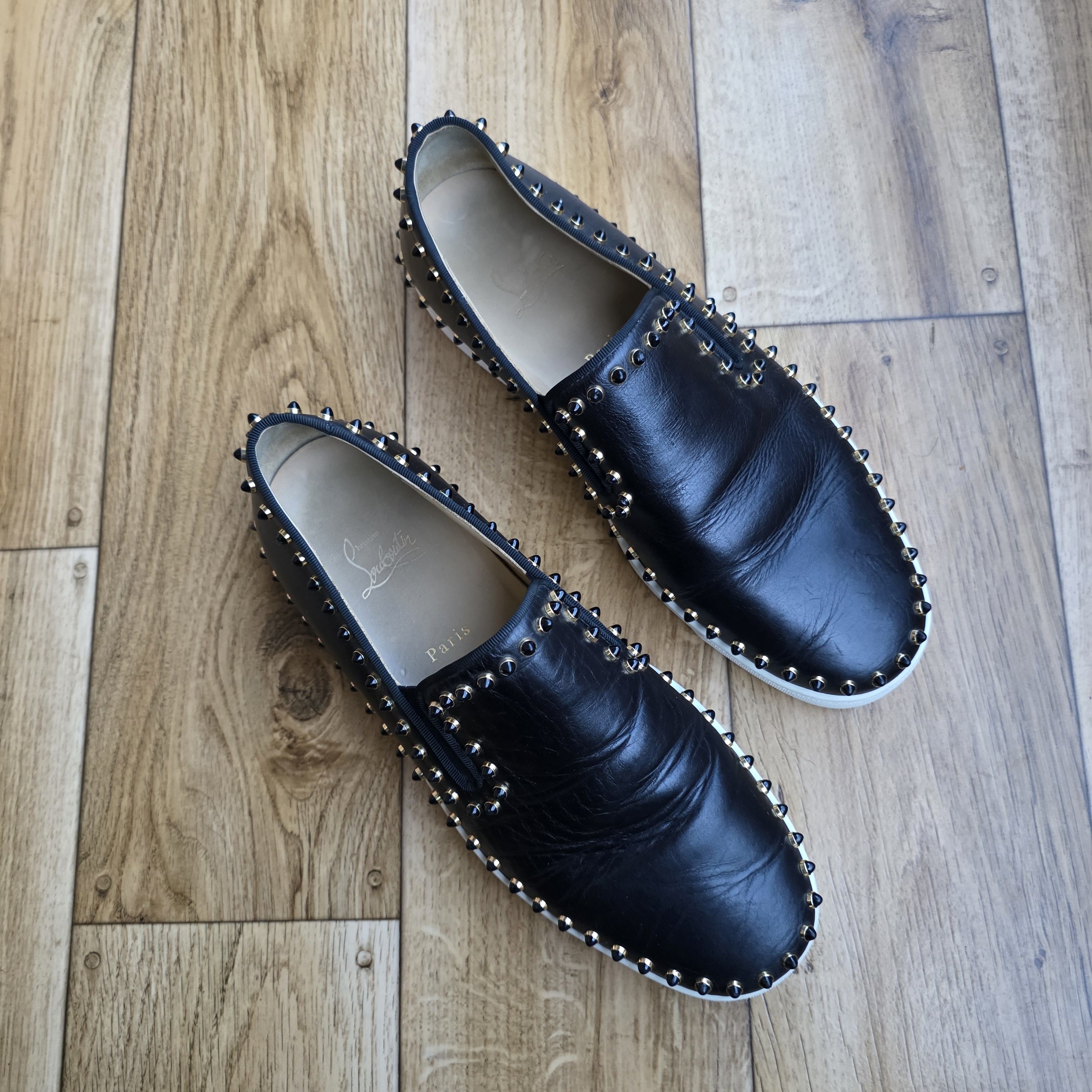Christian Louboutin CHRISTIAN LOUBOUTIN BOAT STUDDED SNEAKERS Size US 9.5 / EU 42-43 - 2 Thumbnail