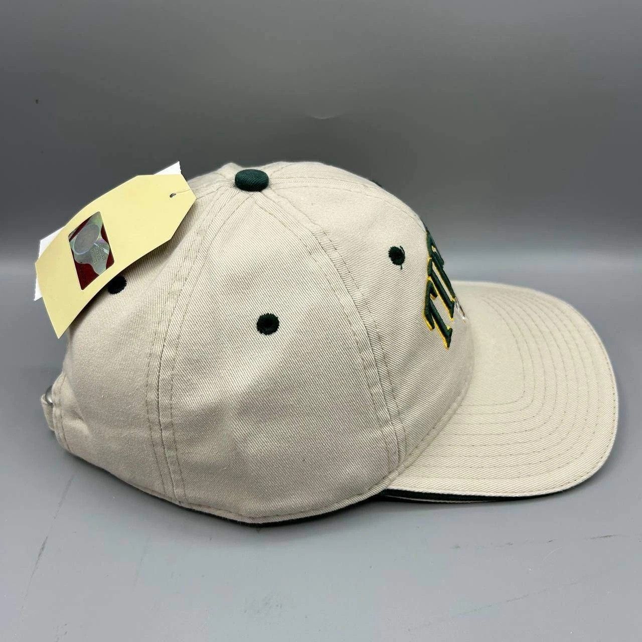 The Game Tiffin University Hat Men Beige NCAA Strap Back Cotton Size ONE SIZE - 3 Thumbnail