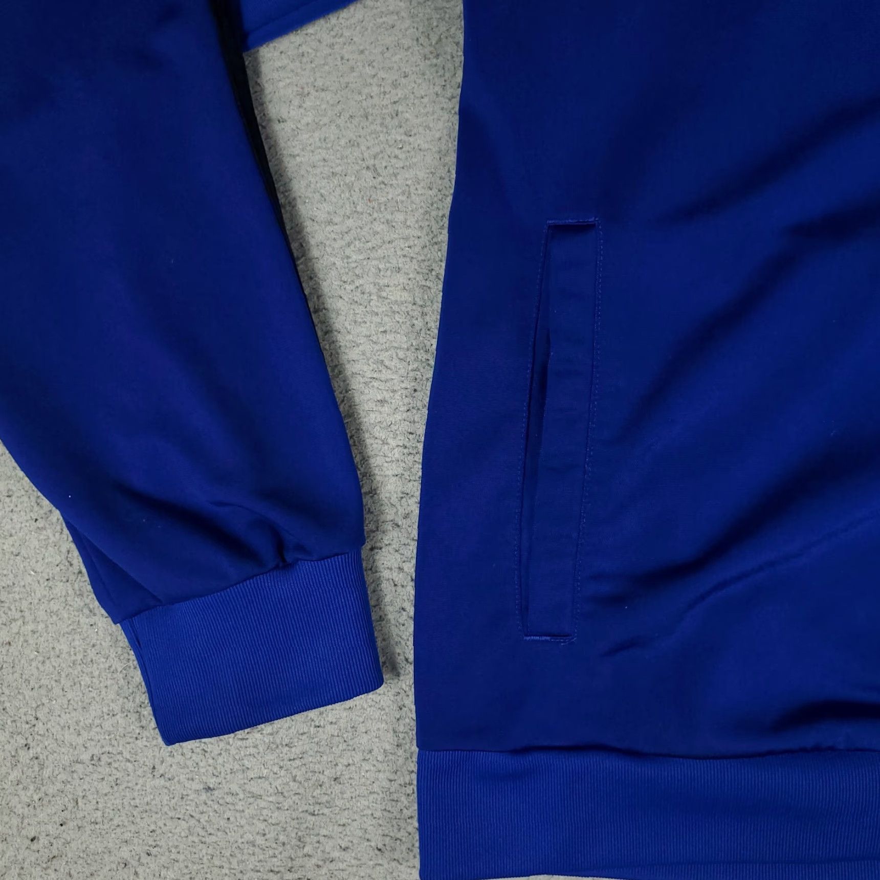 Adidas Adidas Track Jacket Mens XL Blue Full Zip Activewear Sports Size US XL / EU 56 / 4 - 4 Thumbnail