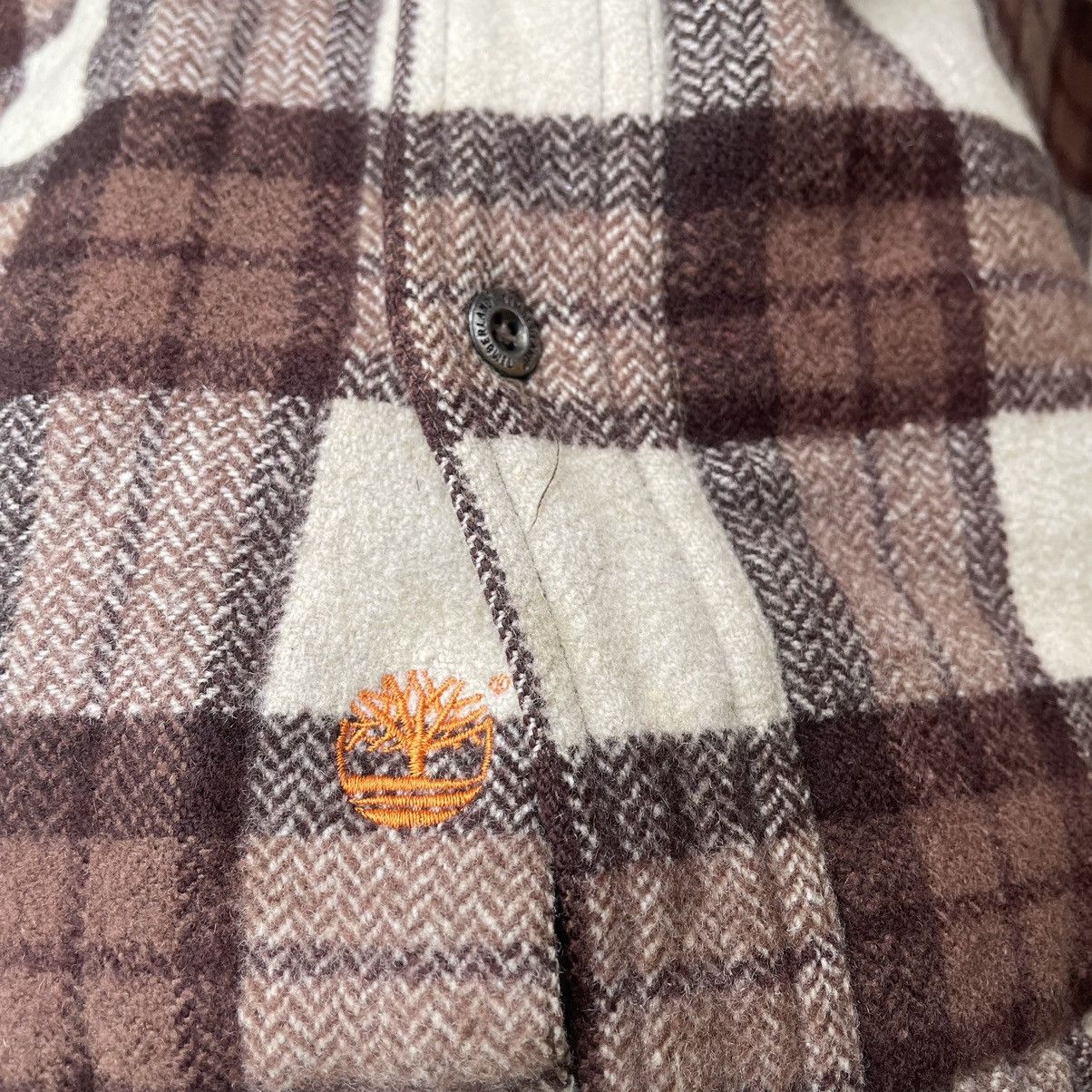 Timberland × Vintage 🔥Timberland Double Pocket Wool Sherpa Heavy Coat Jacket Size US XL / EU 56 / 4 - 7 Thumbnail
