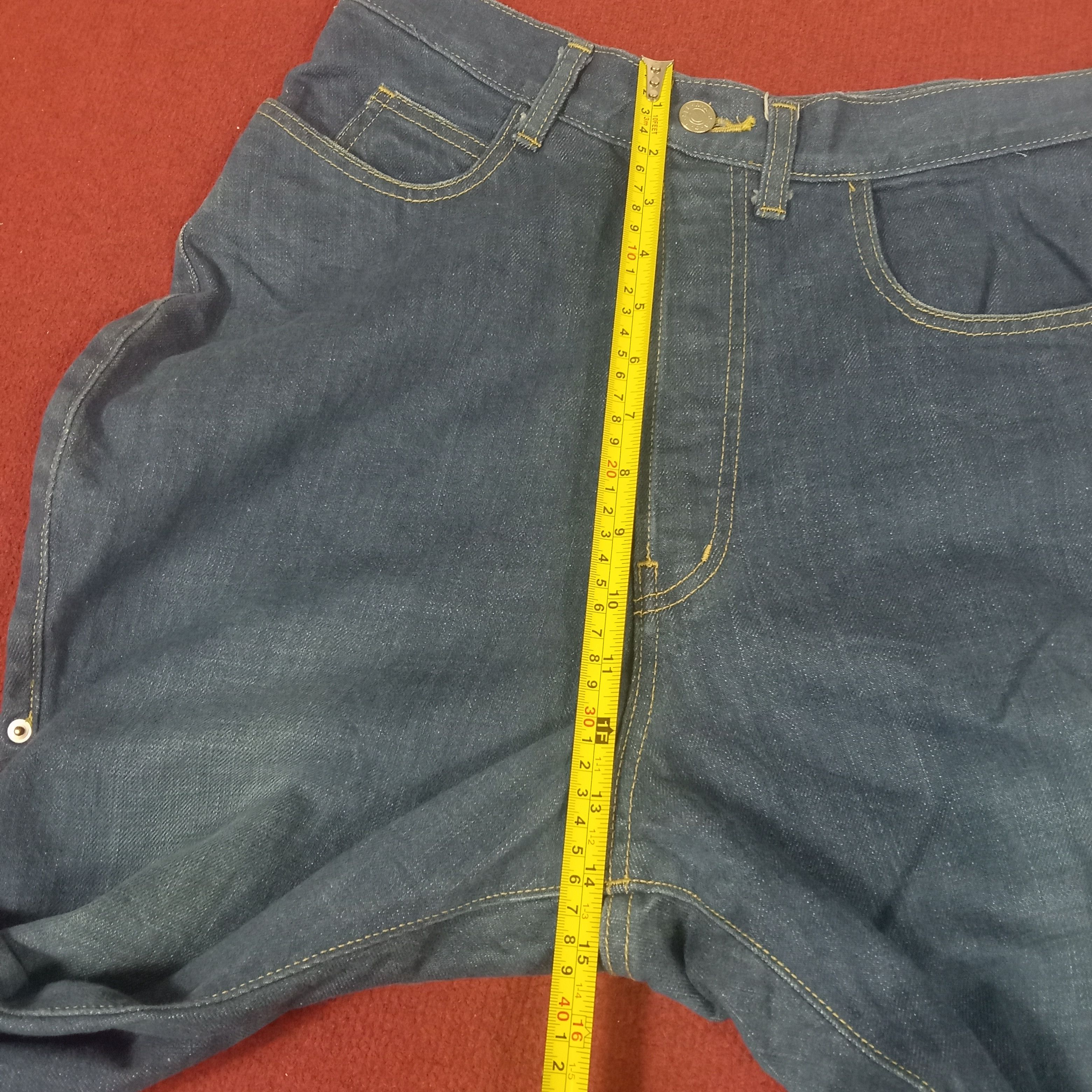 Designer × Frapbois × Issey Miyake Frapbois Issey Miyake Japanese Designer Rare Design Jeans Size US 30 / EU 46 - 8 Thumbnail