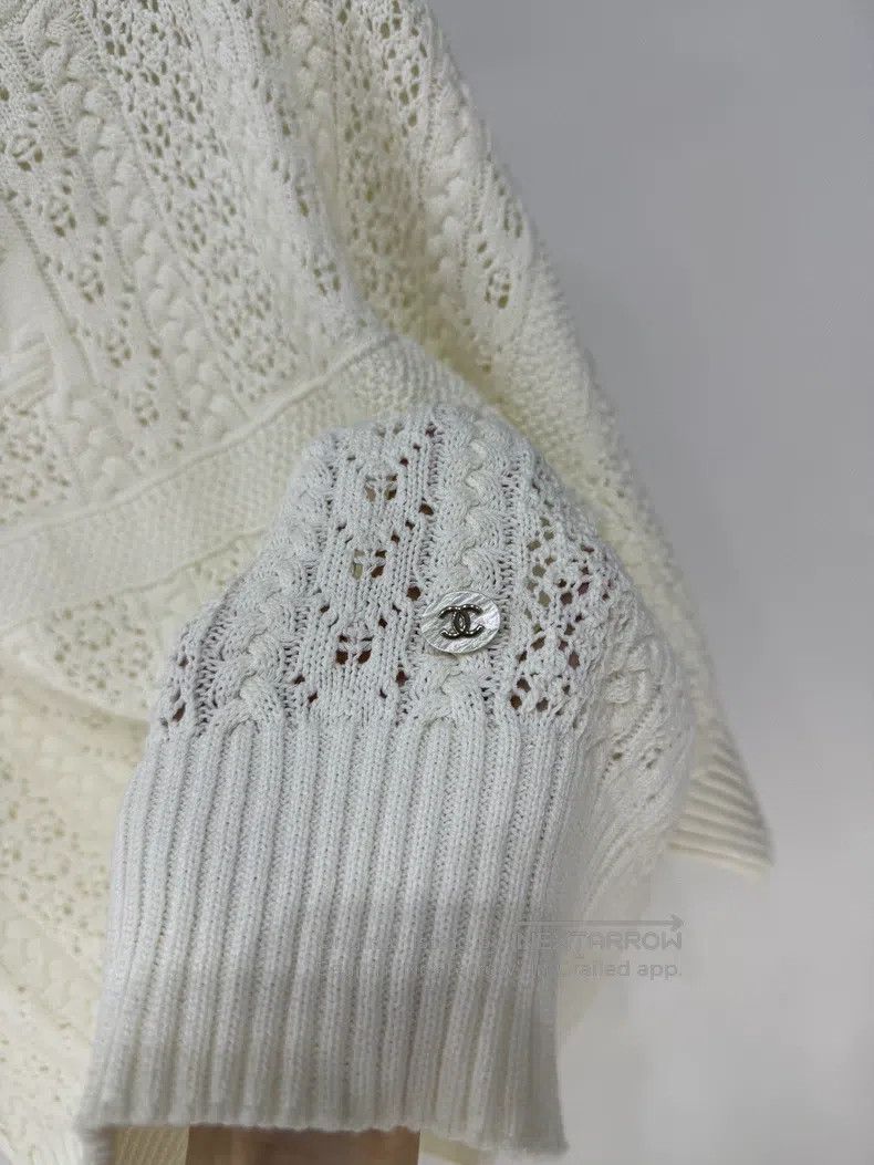 Chanel Chanel Beach series, one-line collar, medium-sleeved sweat Size S / US 4 / IT 40 - 3 Thumbnail