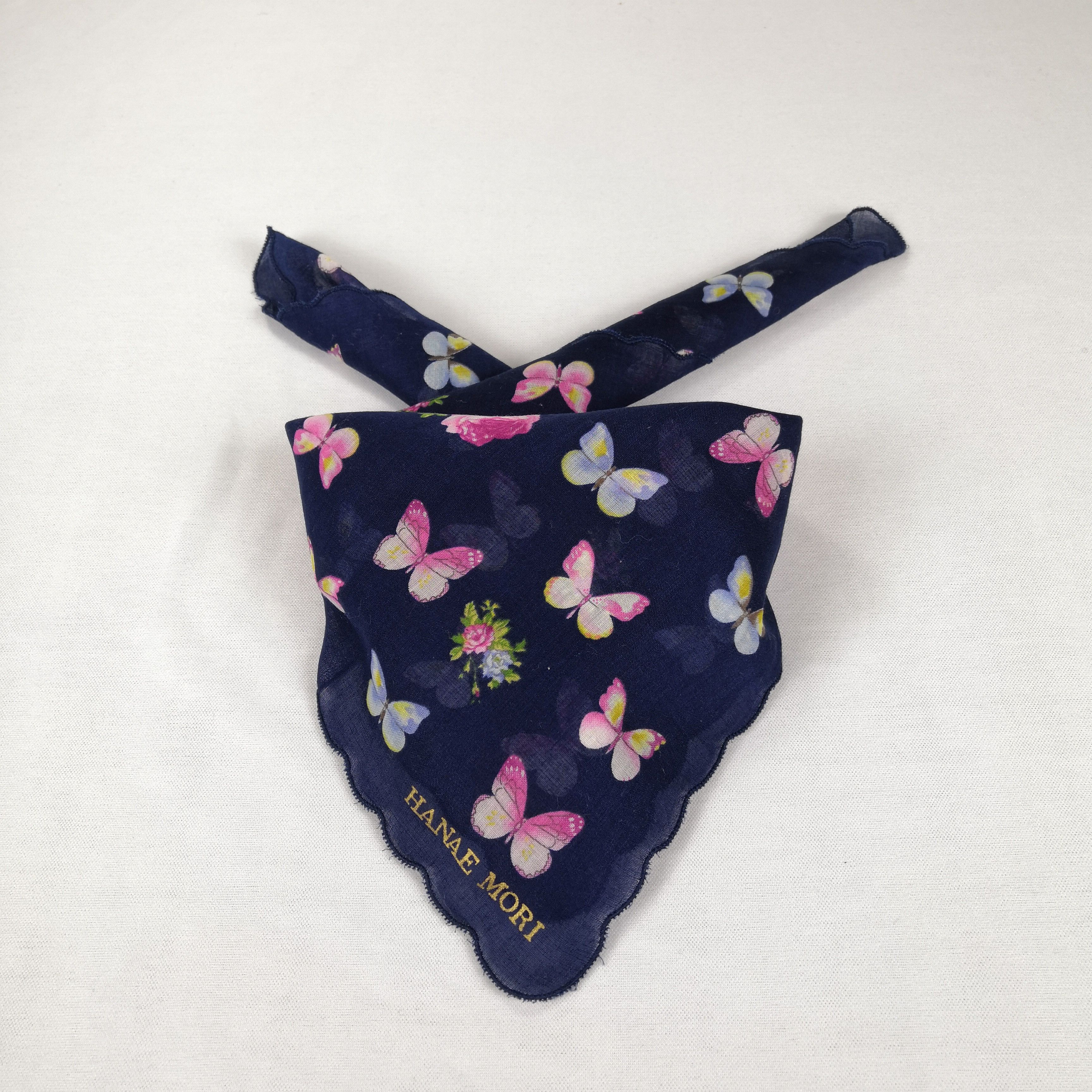 Hanae Mori Vintage Hanae Mori Bandana Handkerchief Neckerchief Size ONE SIZE - 1 Thumbnail