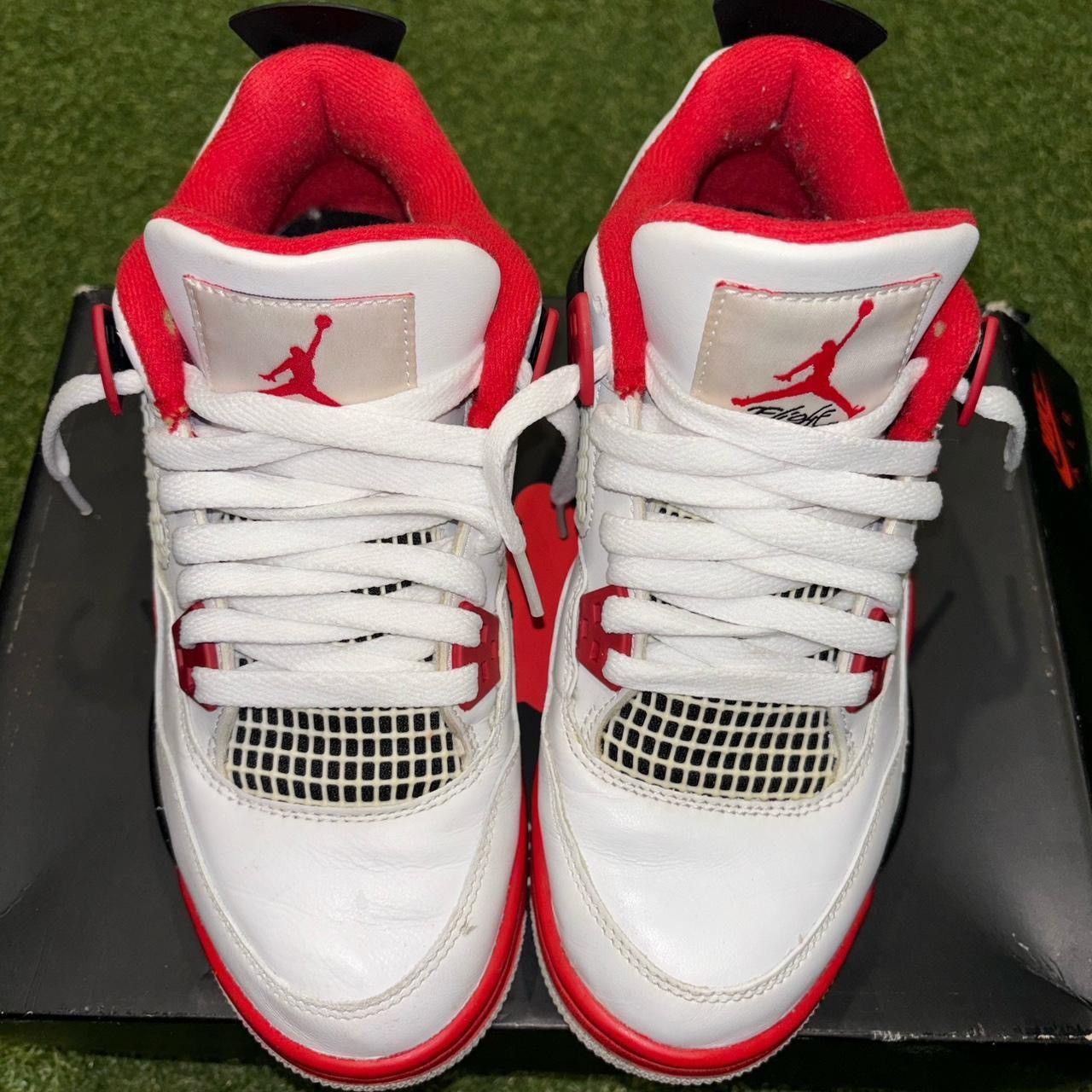 Jordan Brand Jordan 4 Retro “Fire Red 2020” Size US 5.5 / EU 38 - 2 Thumbnail