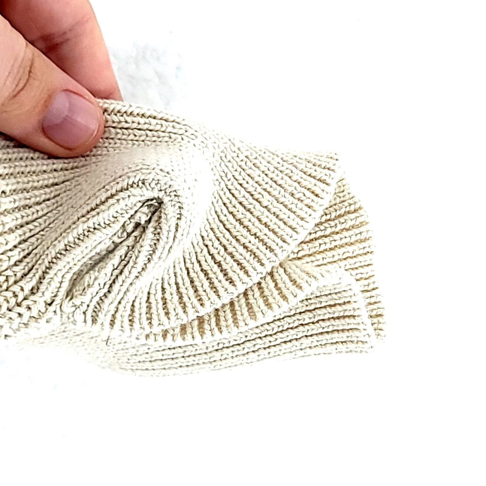 Liz Claiborne Liz Claiborne Tan Cable Knit Sweater Medium 8/10 Cotton Butt Size M / US 6-8 / IT 42-44 - 3 Thumbnail