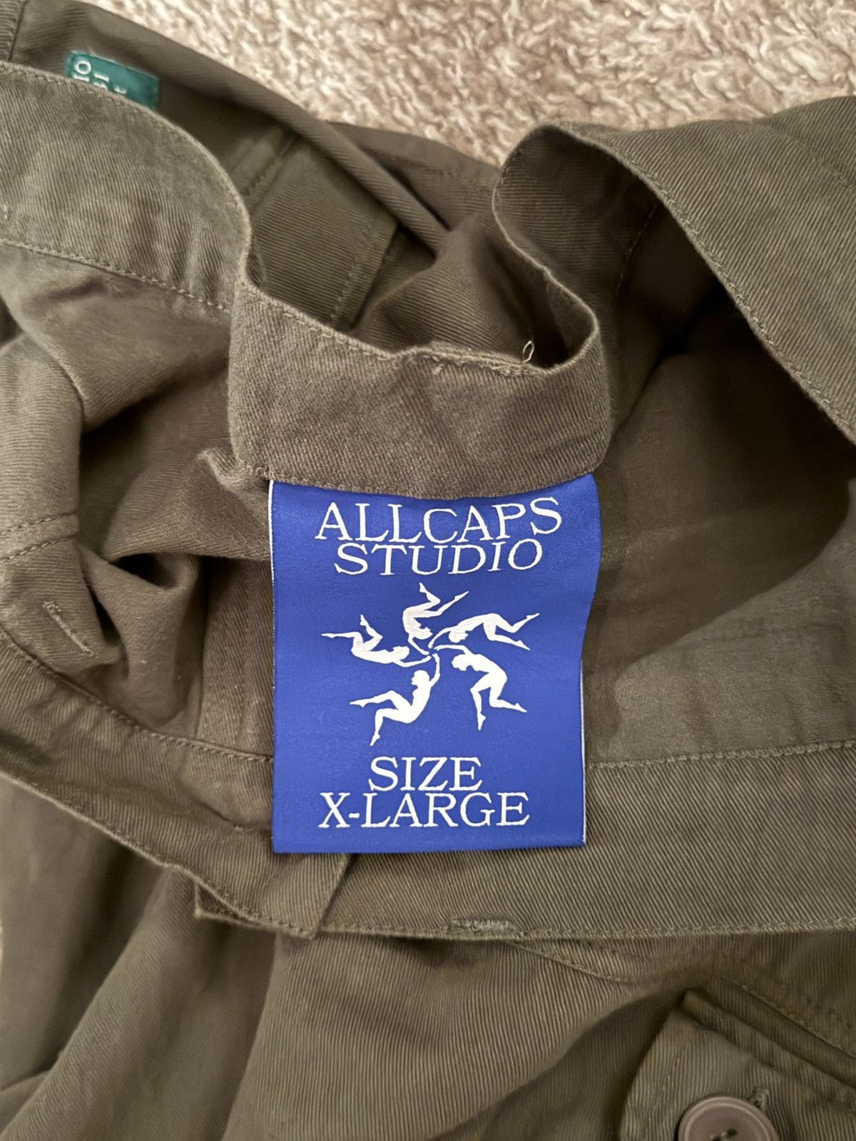 ALL CAPS STUDIO All Caps Studio “sun” cargo pants SZ XL Size US 36 / EU 52 - 4 Thumbnail