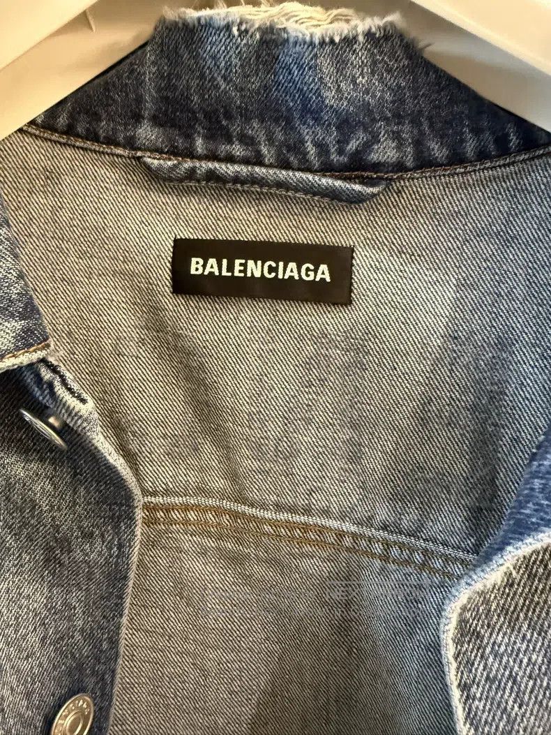 Balenciaga Balenciaga Denim Jacket Size US M / EU 48-50 / 2 - 3 Thumbnail