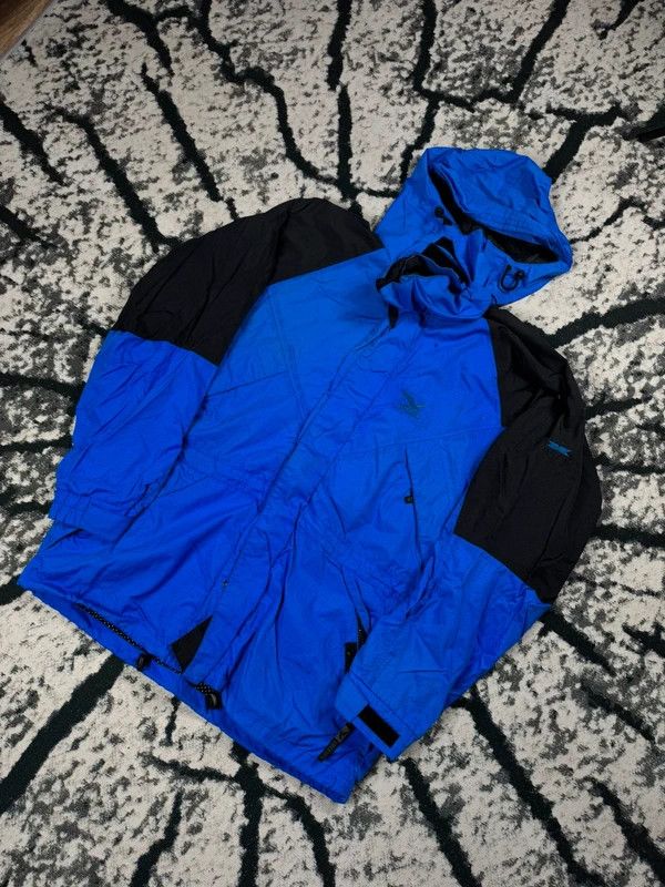SALEWA Salewa vintage goretex powertex jacket blue black M Size US M / EU 48-50 / 2 - 2 Thumbnail