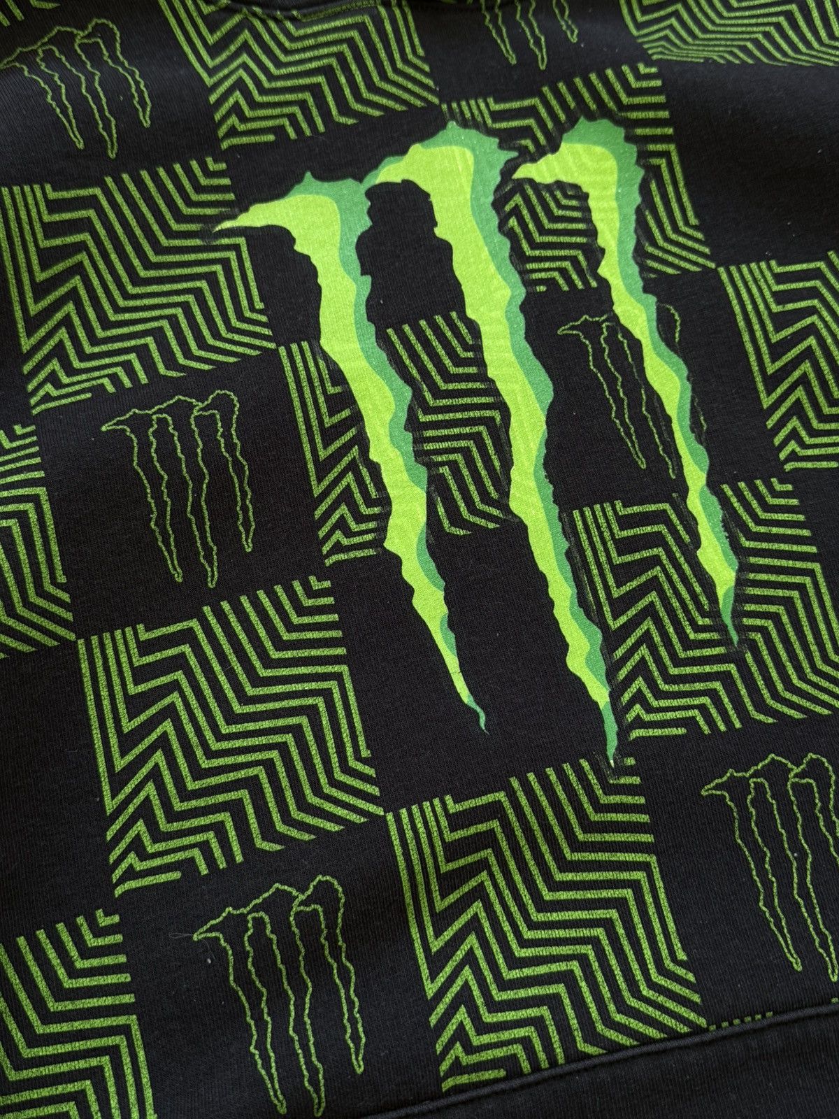 Vintage Y2K Monster Energy Dc Shoes Hoodie