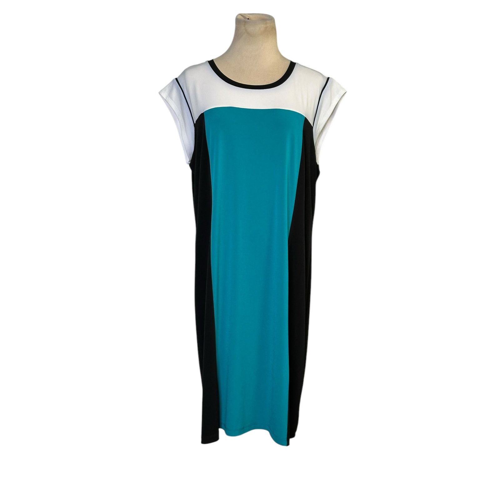 Calvin Klein Calvin Klein Womens Velvet Knee Fit & Flare Dress | Grailed