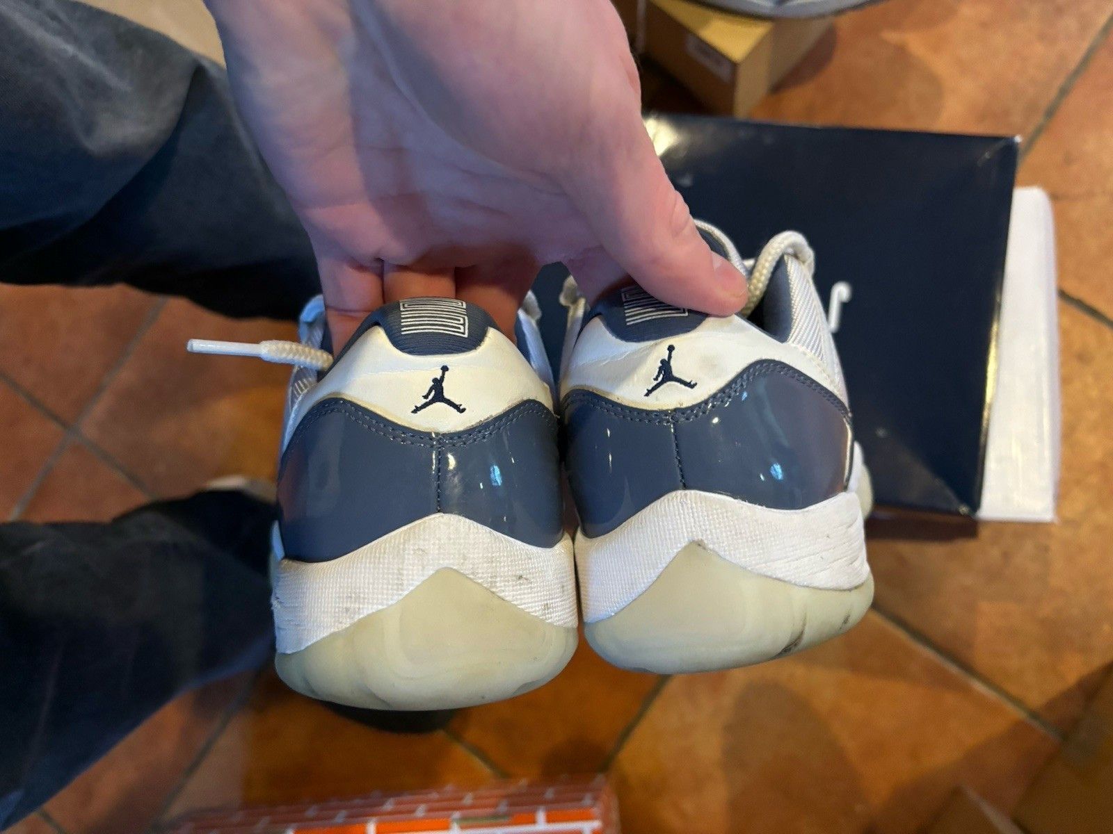 Jordan Brand Air Jordan 11 Retro Low Diffused Blue Size US 9.5 / EU 42-43 - 4 Thumbnail