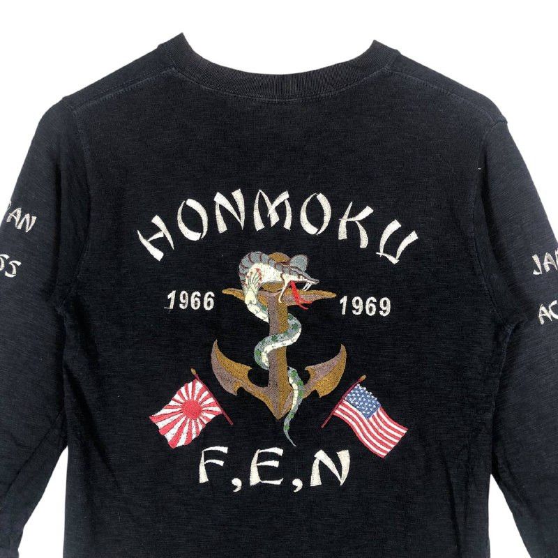 Japanese Brand Vintage Honmoku F,E,N Yokohama Men T-Shirt Size US S / EU 44-46 / 1 - 7 Thumbnail