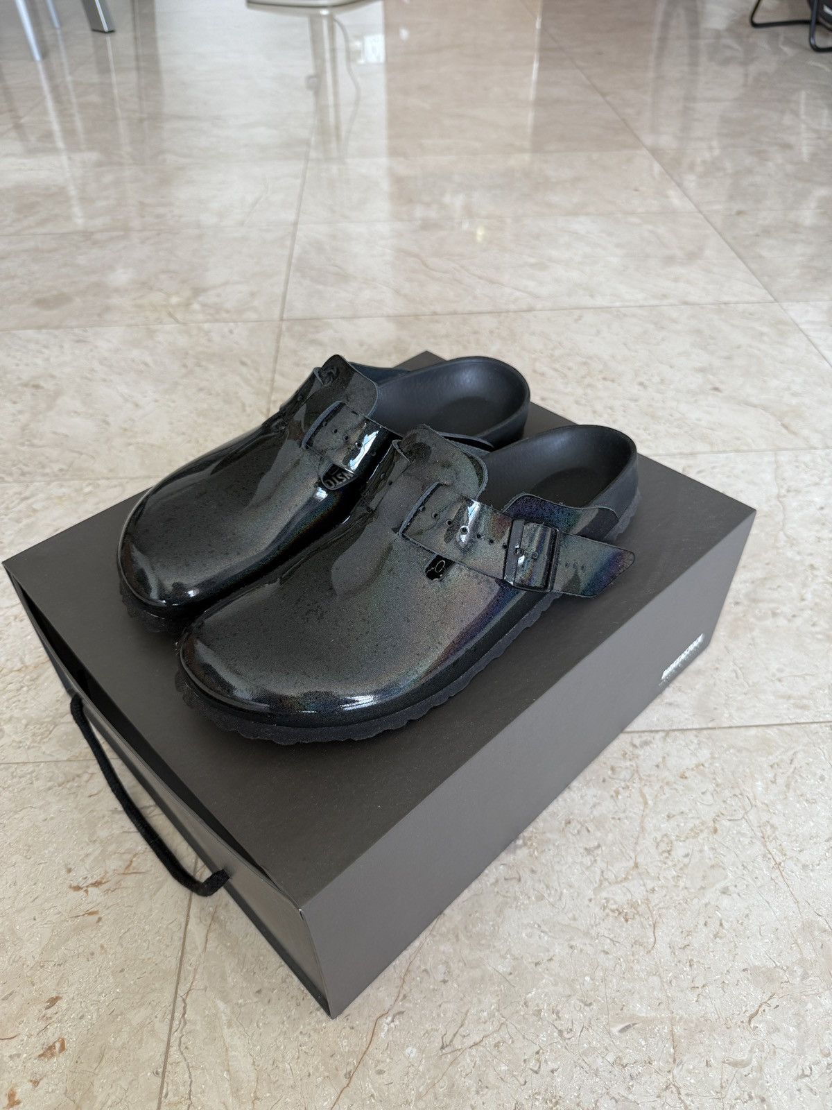 Rick owens birkenstock boston on sale