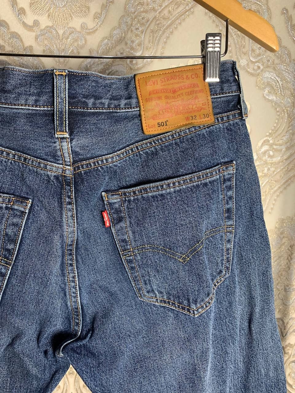 Levi's × Vintage VERY RARE LEVI’S 501 DENIM JEANS DESIGNER JAPAN STYLE Y2K Size US 32 / EU 48 - 9 Thumbnail