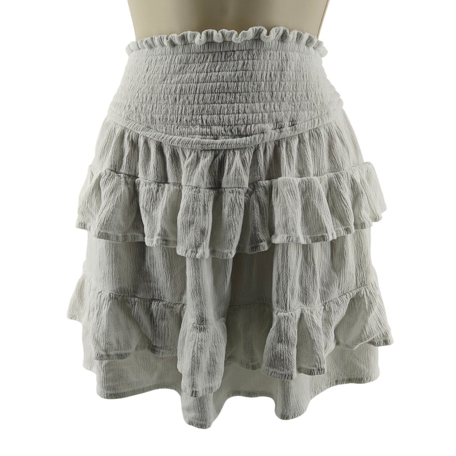 Aeropostale Aeropostale High Waisted Ruffle Skort White Womens Large Size 28" / US 6 / IT 42 - 3 Thumbnail