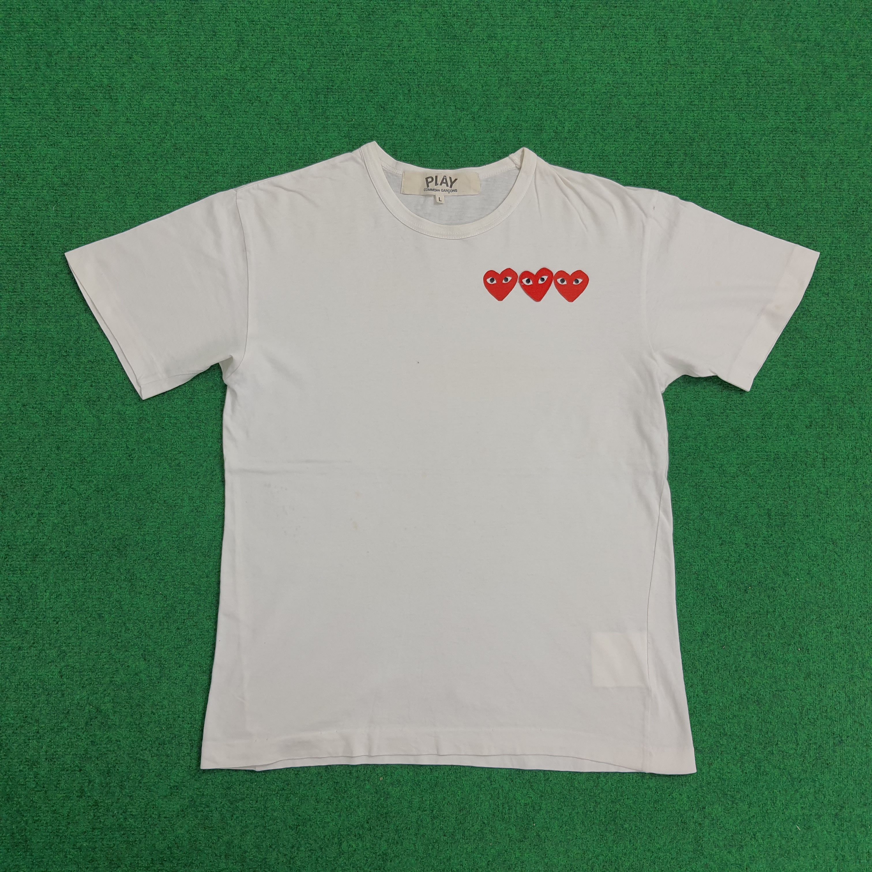 Comme des Garcons Comme Des Garcons PLAY Tshirt Size US M / EU 48-50 / 2 - 1 Thumbnail