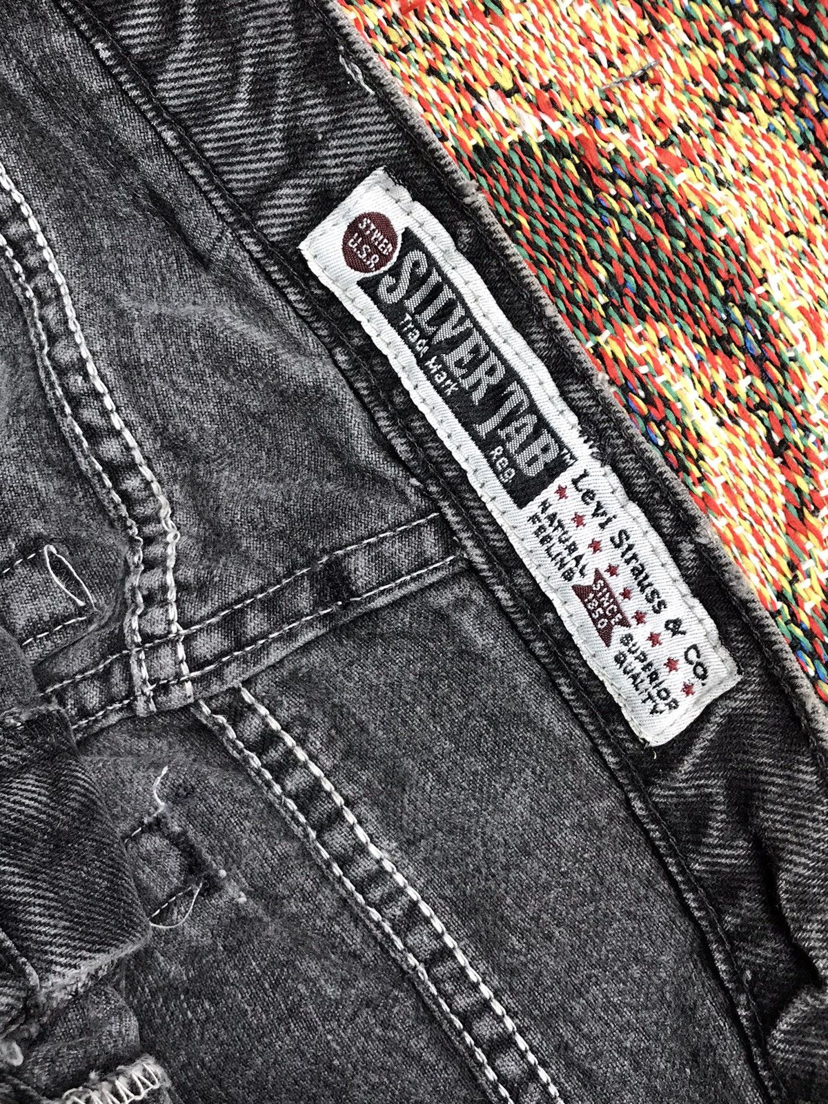 Levi's Vintage Levi silver tab denim Size US 28 / EU 44 - 7 Thumbnail