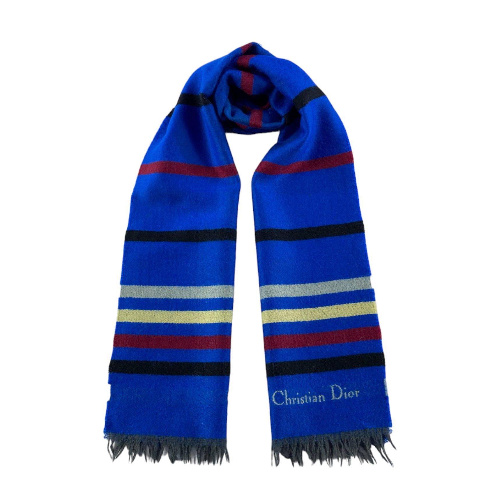 Vintage Christian Dior Monsieur Scarf / Muffler / Neckwear - WW1906 Size ONE SIZE - 1 Thumbnail