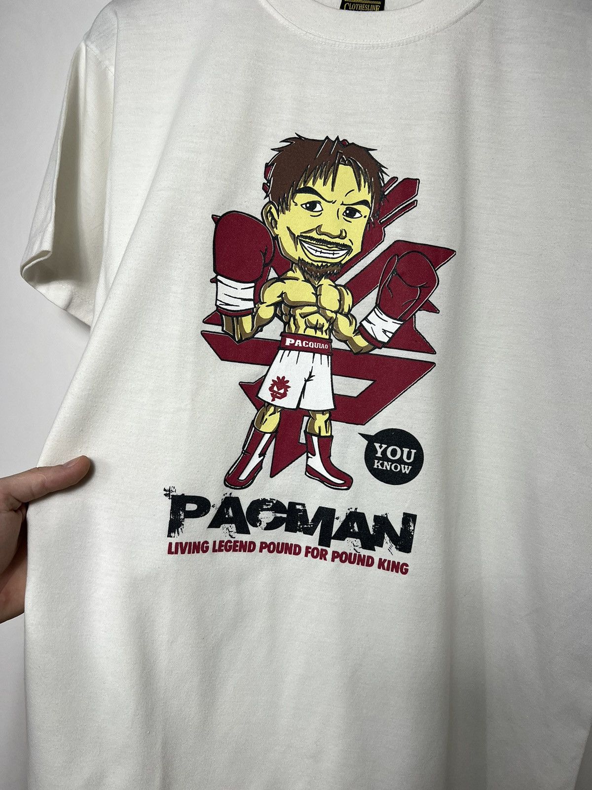 Disney 🥊 Vintage Disney x Manny Pacquiao Boxing T-shirt Tee Size US L / EU 52-54 / 3 - 4 Thumbnail
