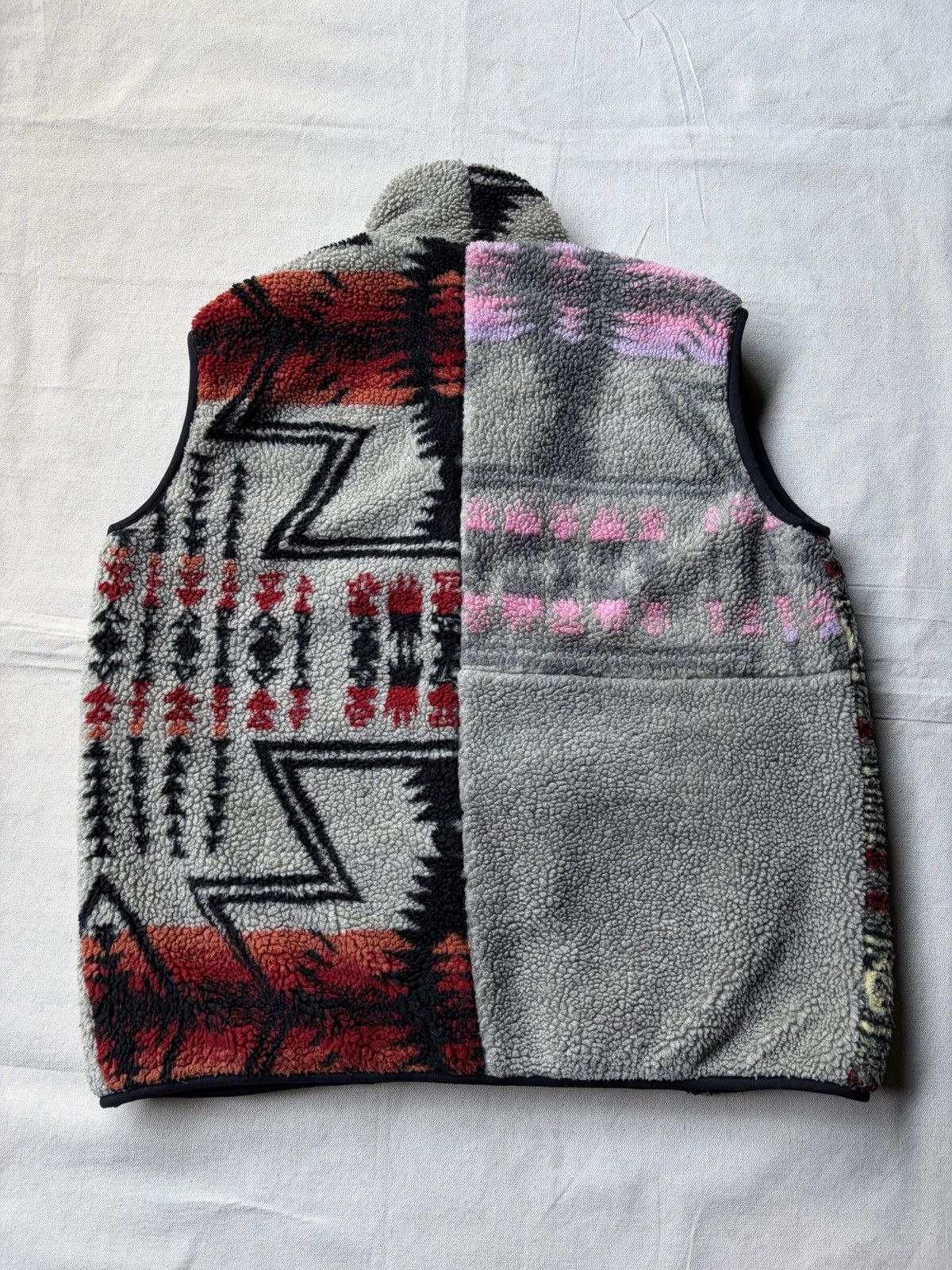Kapital Kapital Navajo Reversible Fleece Vest Size US M / EU 48-50 / 2 - 2 Thumbnail