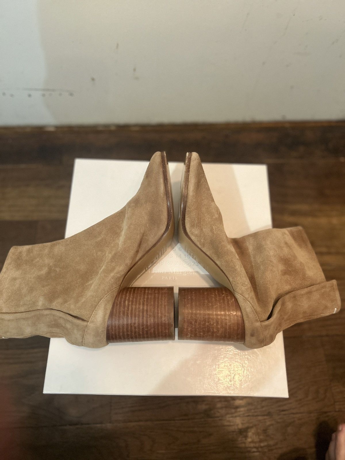 Maison Margiela Margiela suede tabi boot Size US 5.5 / IT 35.5 - 5 Thumbnail