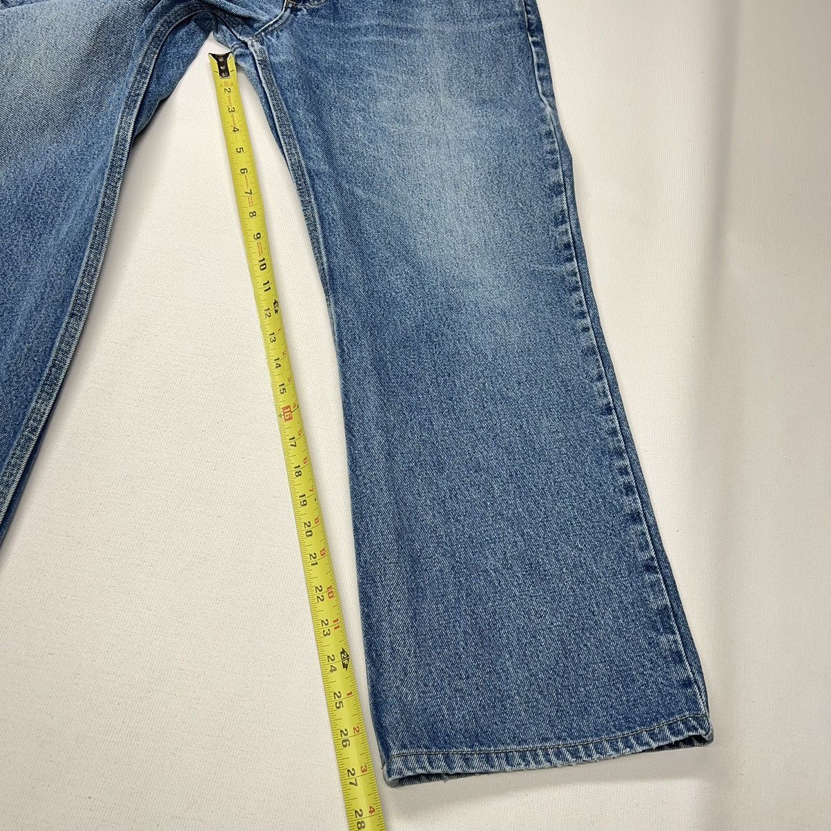 Carhartt × Vintage Carhartt Jeans Blue Loose Fit Straight Blue Faded Logo Y2K Size US 33 - 19 Thumbnail