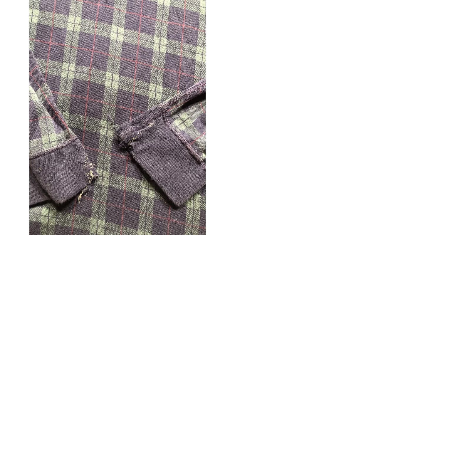 Eddie Bauer Vintage Eddie Bauer Henley Shirt Mens Large Blue Plaid Long Sleeve Made USA 90s Size US L / EU 52-54 / 3 - 9 Thumbnail