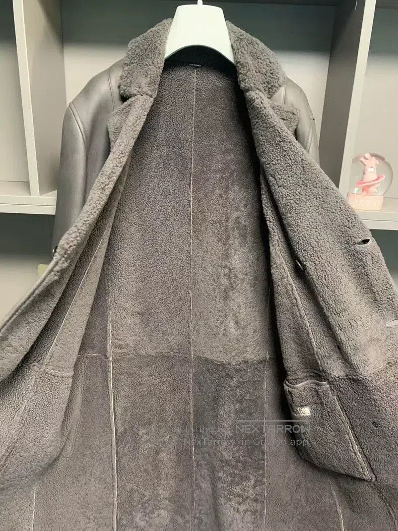 Hermes Hermes Men's Leather and Fur Coat Size US M / EU 48-50 / 2 - 6 Thumbnail