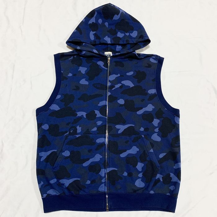 Bape cheap sleeveless hoodie